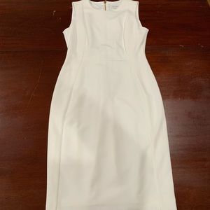 White Calvin Klein Dress